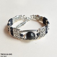 TBCH116 MHJ Layer Beads Bangles Bracelet